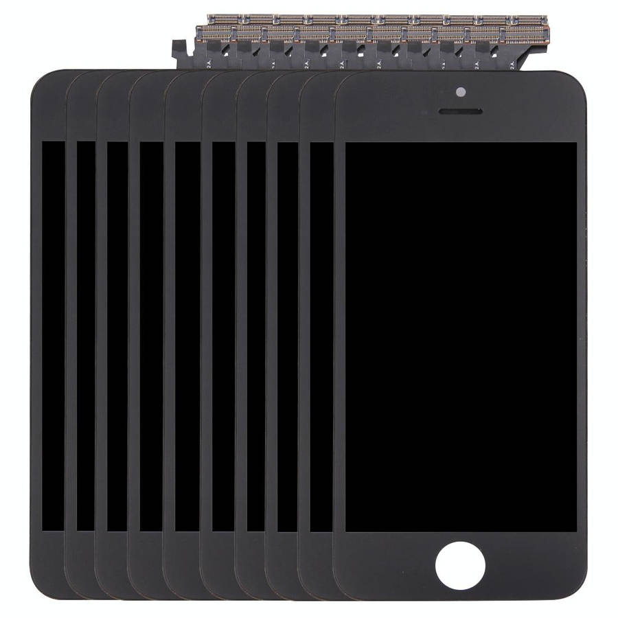 10 PCS TFT LCD Screen for iPhone 5 Digitizer Full Assembly with Frame