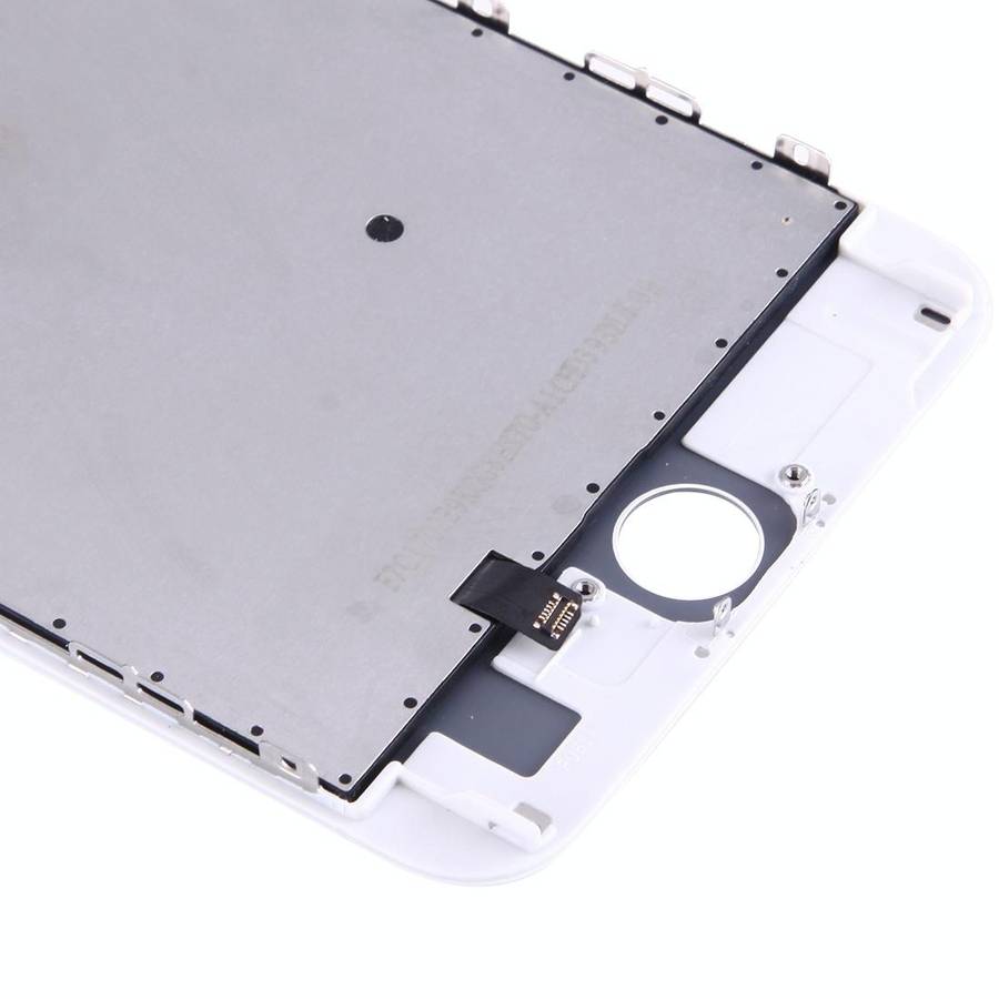 10 PCS TFT LCD Screen for iPhone 6s Plus Digitizer Full Assembly with Frame (White)