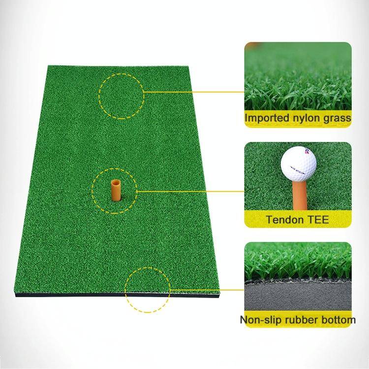 Indoor Golf Practice Mat EVA Materials Golf Exercise Mat with TEE Regular Edition, Size: 50*80cm