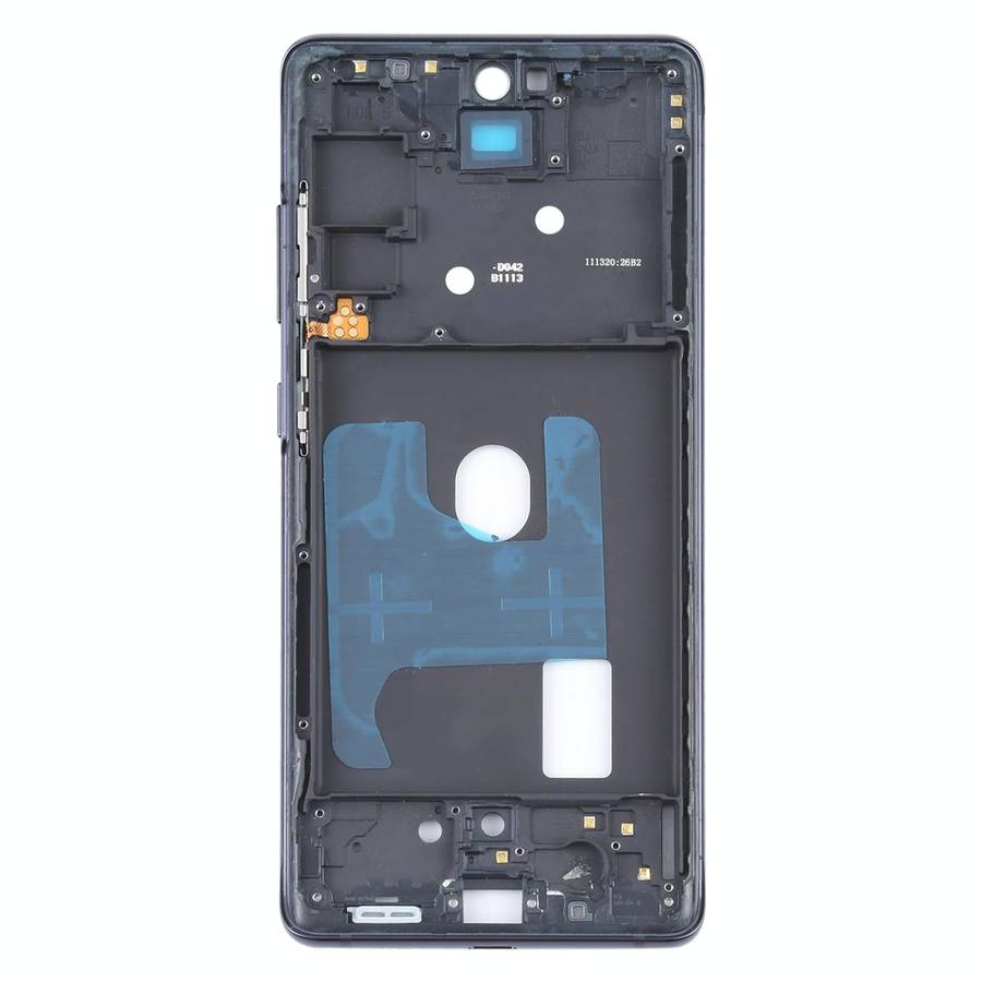 For Samsung Galaxy S20 FE Middle Frame Bezel Plate With Accessories (Black)