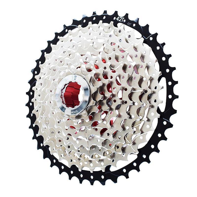 VG Sports Split Mountain Bike Lightweight Cassette Flywheel, Style: 12 Speed 52T (Silver)