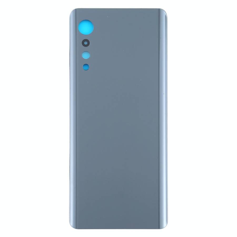Battery Back Cover for LG Velvet LMG910EMW LM-G910EMW / Velvet 5G LM-G900N LM-G900EM(Black)