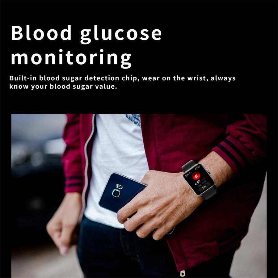 F57L 1.91 inch Color Screen Smart Watch,Support Heart Rate Monitoring / Blood Pressure Monitoring...