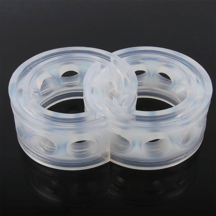 2 PCS Car Auto C+ Type Shock Absorber Spring Bumper Power Cushion Buffer, Spring Spacing: 32mm, C...