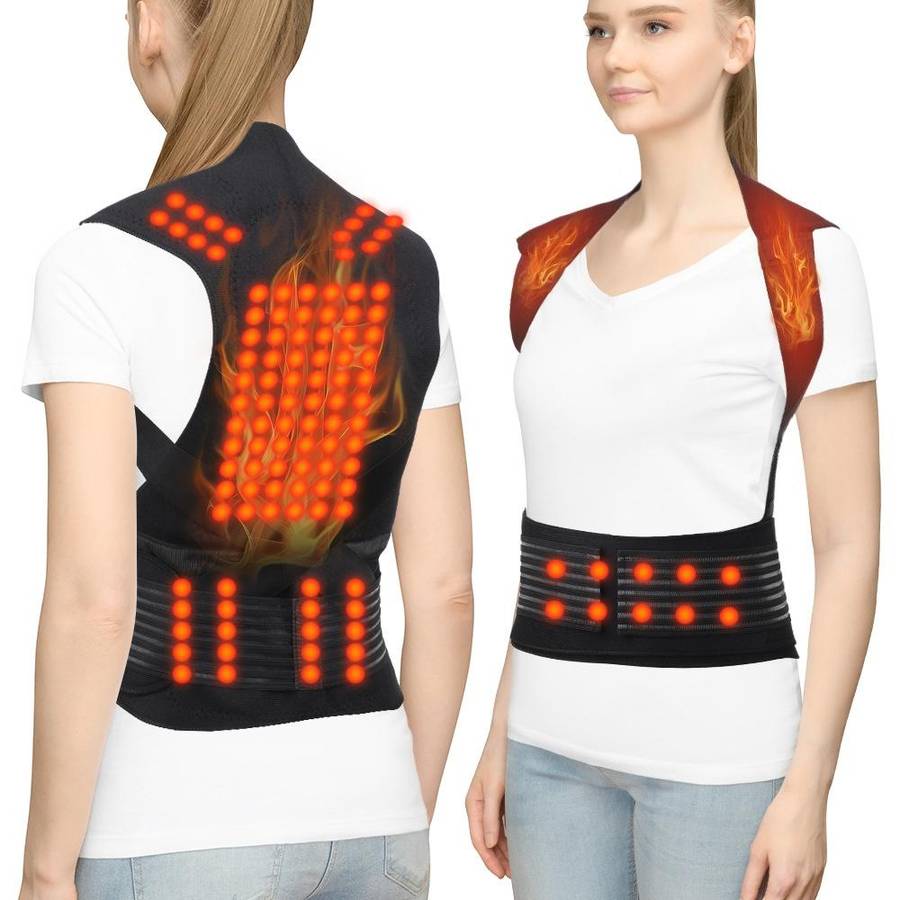 HailiCare Household Neck Back Waist Protector Waistcoat Warm Vest Protective Gear with Magnet The...