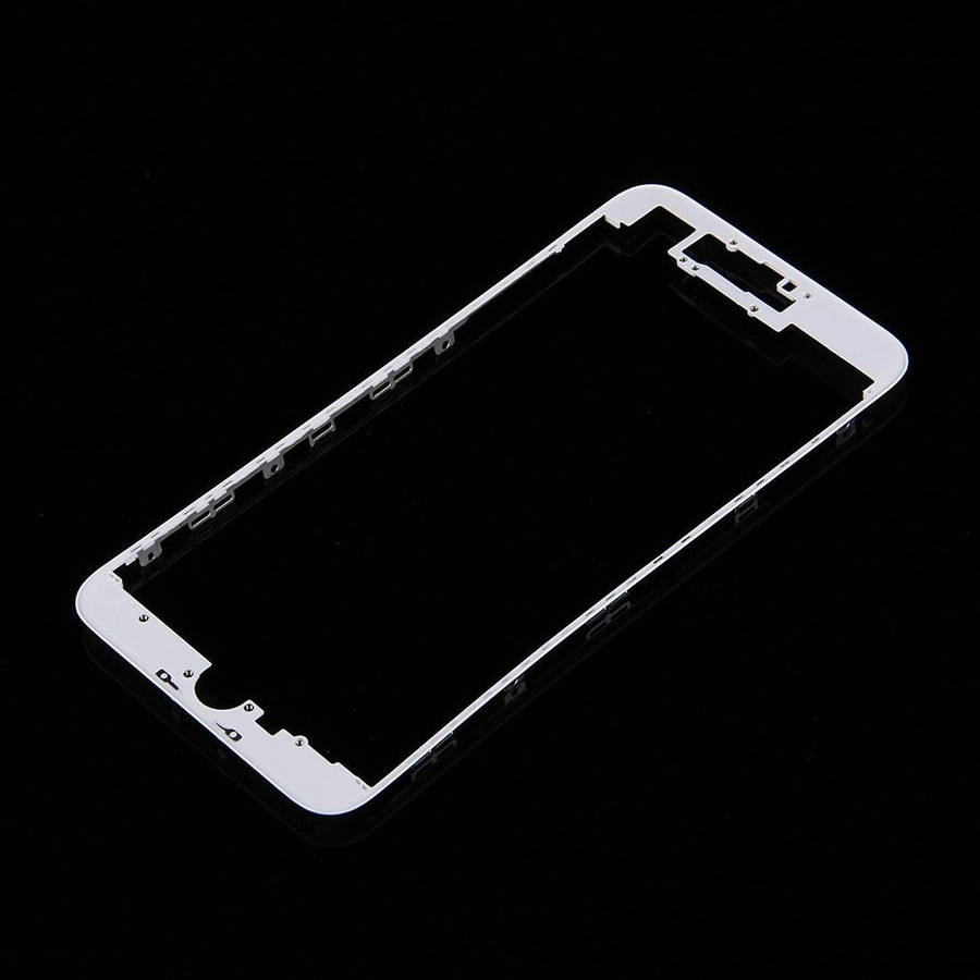Front LCD Screen Bezel Frame for iPhone 7 Plus(White)