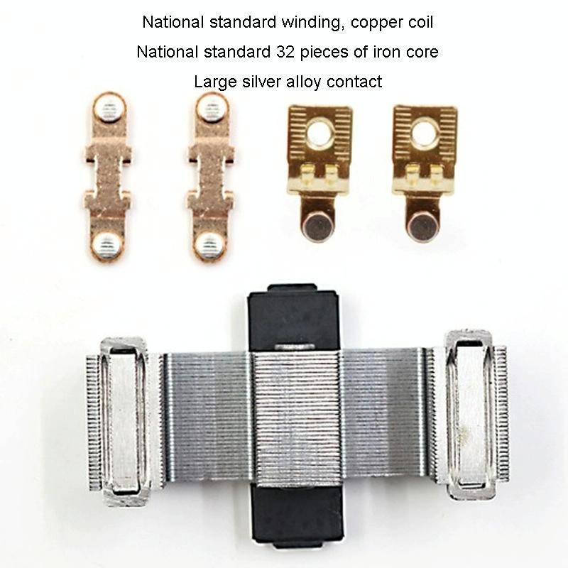 CHNT CJX2-2510 25A 220V Silver Alloy Contacts Multi-Purpose Single-Phase AC Contactor