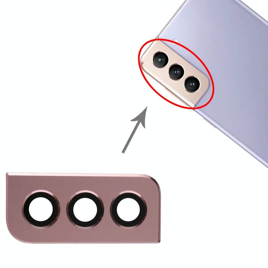 For Samsung Galaxy S21+ 5G Camera Lens Cover (Pink)