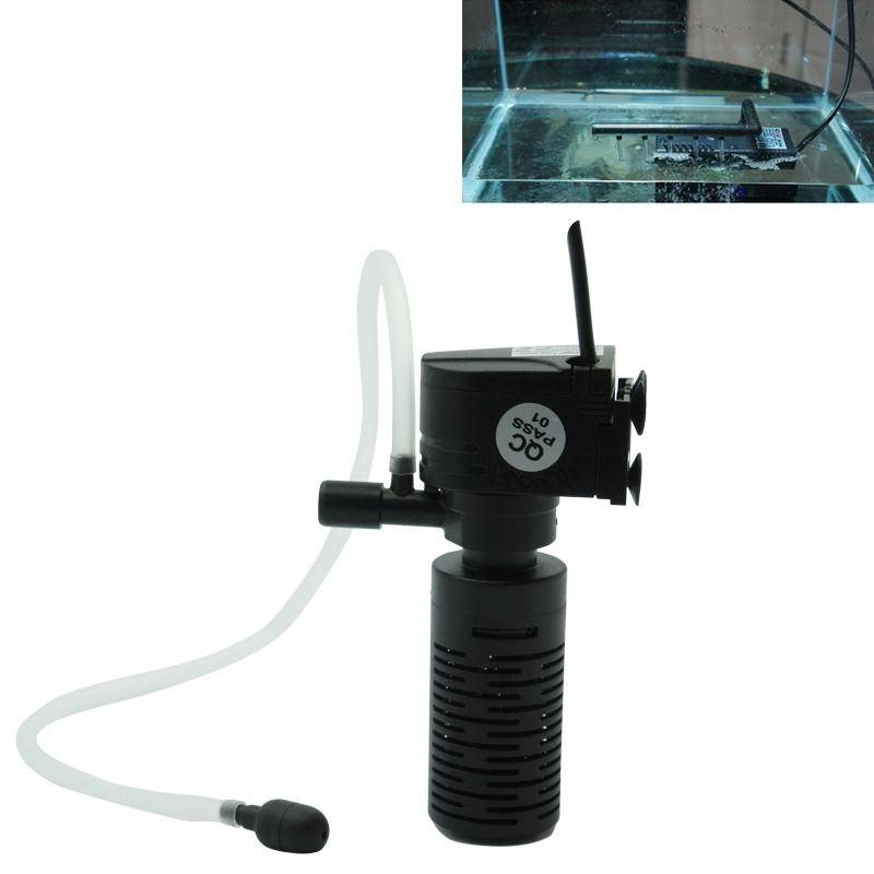 HX-200L 3W 300L/H Multi-function Mini Submersible Aquarium Water Pump Circulation Pump Fish Tank ...