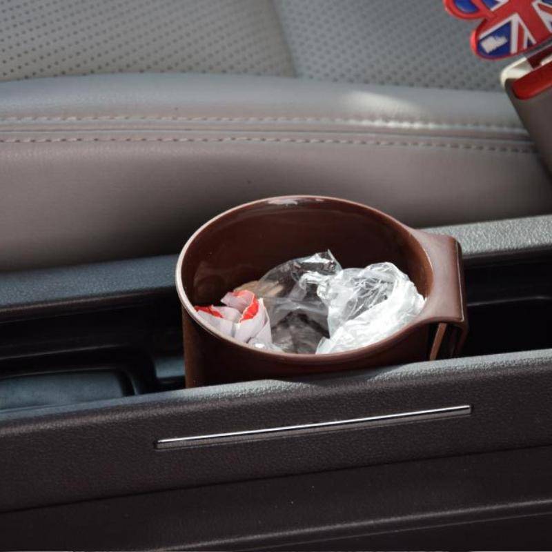 Multifunctional Car Water Cup Holder Hanging Storage Box Mobile Phone Holder Air Outlet Trash Can...