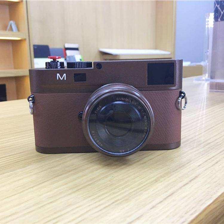 For Leica M Non-Working Fake Dummy DSLR Camera Model Photo Studio Props (Dark Coffee)