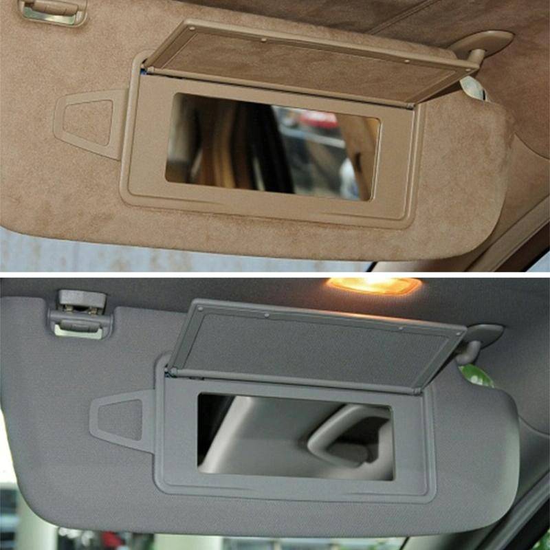 Car Front Row Right Sun Visor Makeup Mirror for Mercedes-Benz S Class W220 1998-2005, Left and Ri...