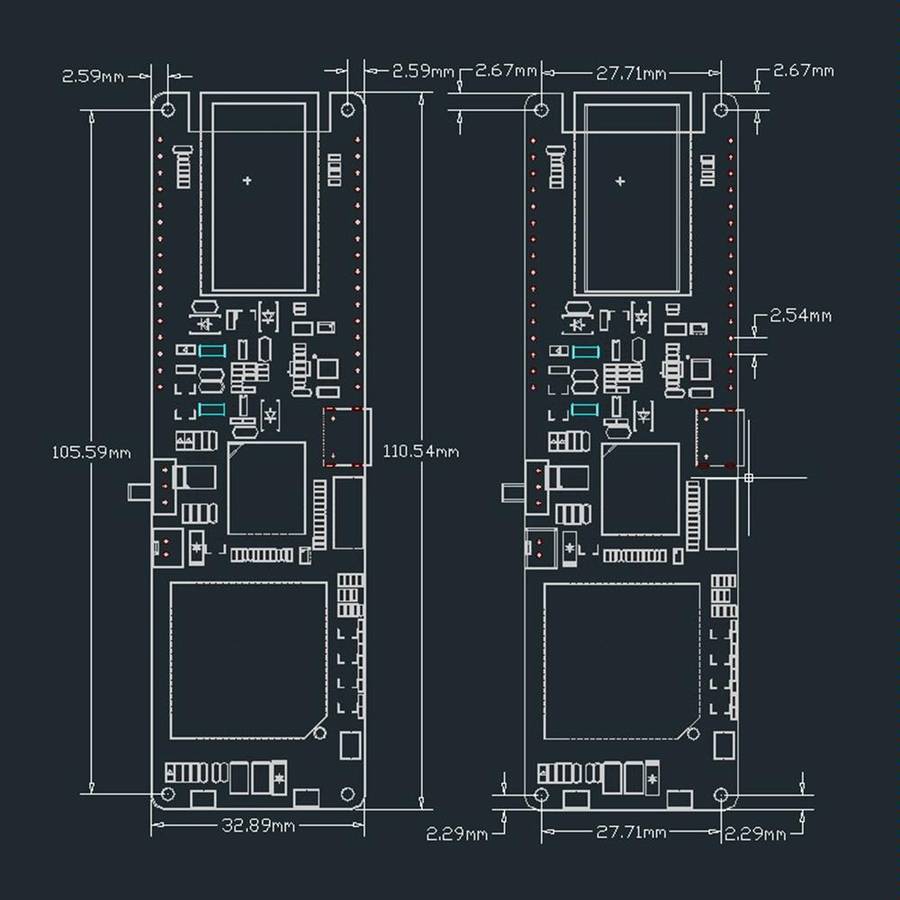 TTGO T-SIM7600E-H ESP32 WiFi Bluetooth 18560 Battery Holder Solar Charge Module Development Board