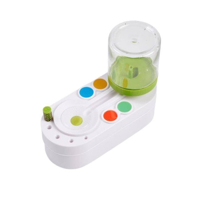 2nd Generation Oil Painting Brush Cleaner Tool with Water Container Paint Pen Washer(Green)