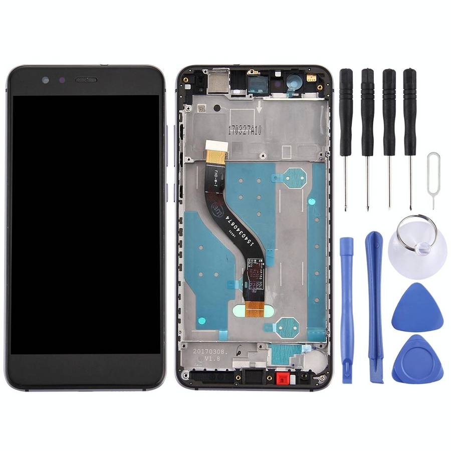OEM LCD Screen for Huawei P10 Lite / Nova Lite Digitizer Full Assembly with Frame(Black)