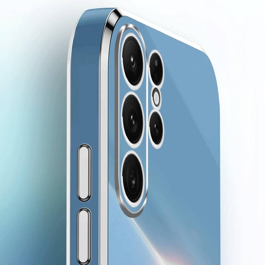 For Samsung Galaxy S24 Ultra 5G XINLI Straight Edge 6D Electroplate TPU Phone Case with Ring Hold...