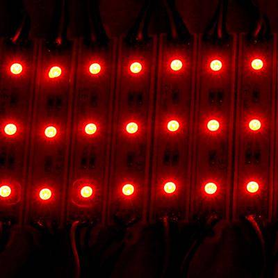 Module Light Strip, 20x 3-LED RGB Light 5050 SMD LED, DC 12V