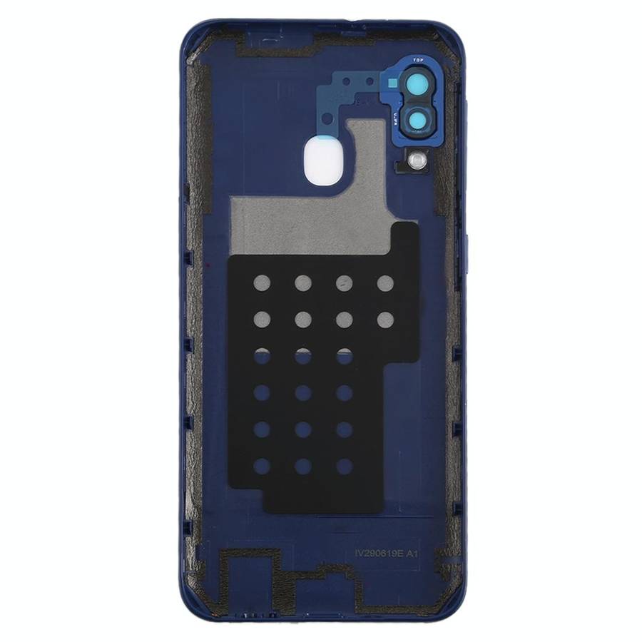 For Galaxy A20e Battery Back Cover with Side Keys (Blue)