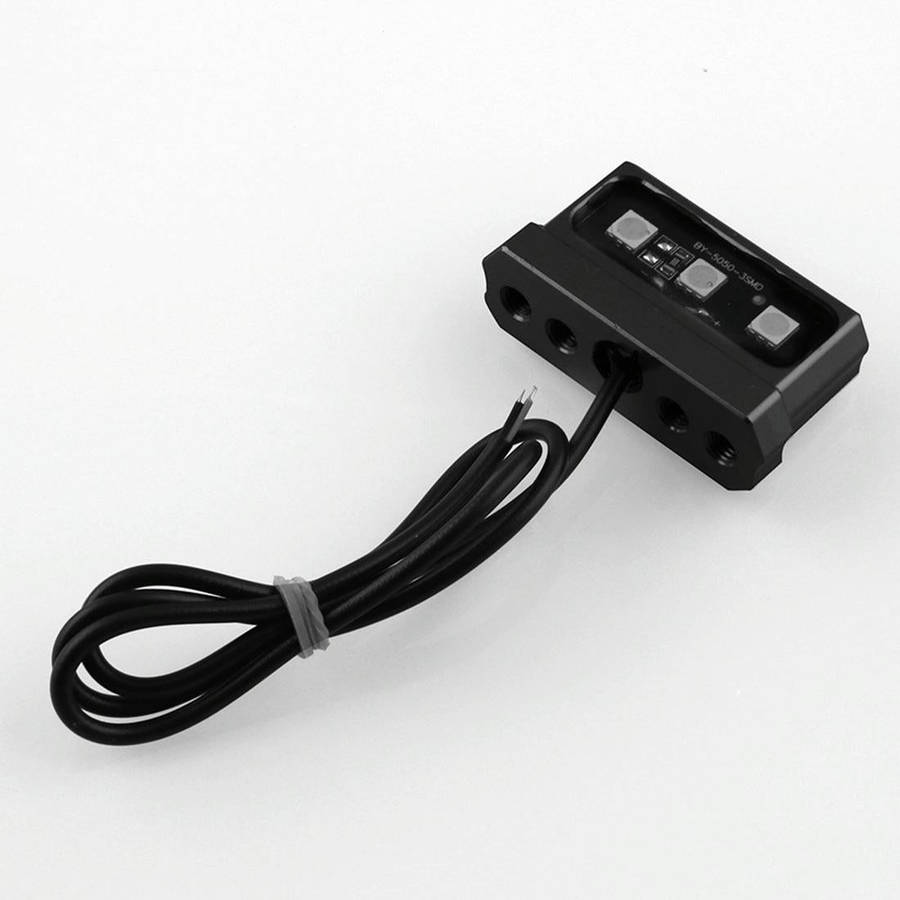 LPF013 Motorcycle Modification Accessories Universal Aircraft Shape Aluminum Alloy License Plate ...