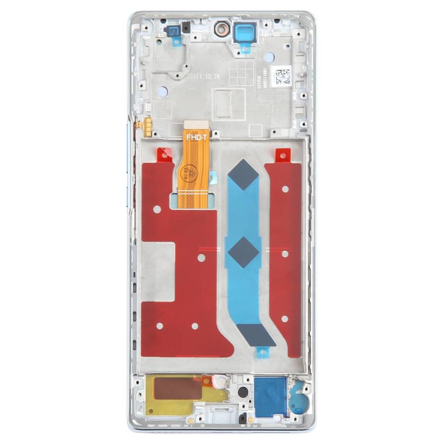 For Honor 80 SE Original LCD Screen Digitizer Full Assembly with Frame (Blue)