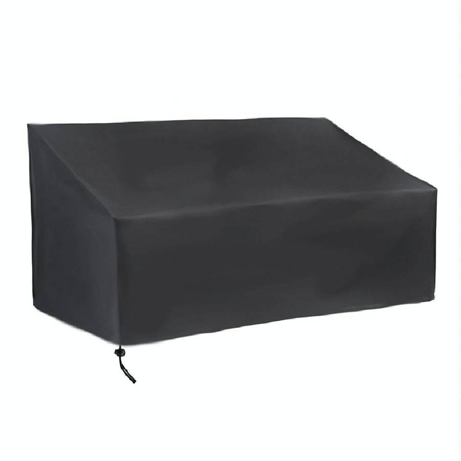 Sofa Recliner Table Waterproof Dustproof Cover, Size:134x66x89/69cm(Black)