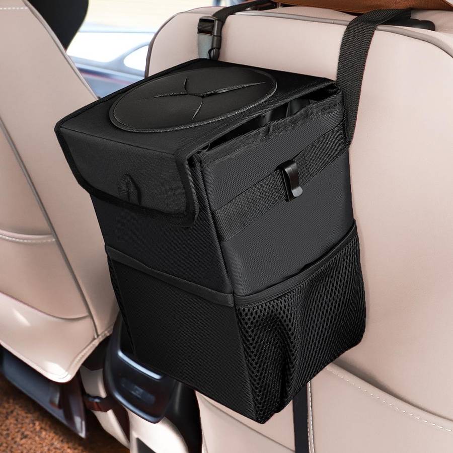 Car Back Seat Hook Garbage Can Car Storage Box