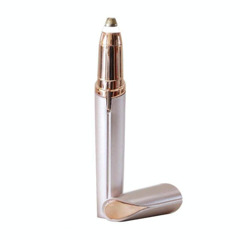 Multifunction Lipstick Eyebrow Trimmer Face Brows Hair Remover Electric Shaver Painless Eye Brow ...