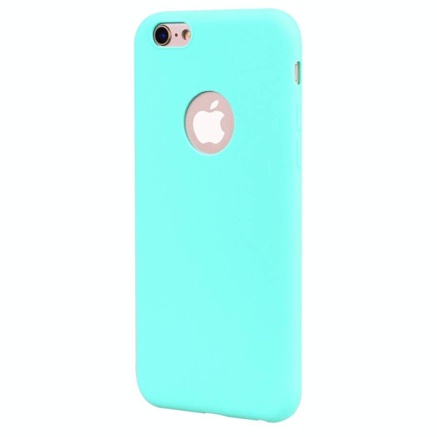For iPhone 6s Plus / 6 Plus Candy Color TPU Case(Green)