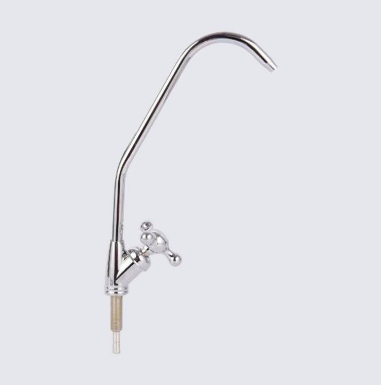 1/4 Quick Connect Faucet Small Three Prong Quick Connect Kitchen Water Purifier Faucet(2 Point Qu...