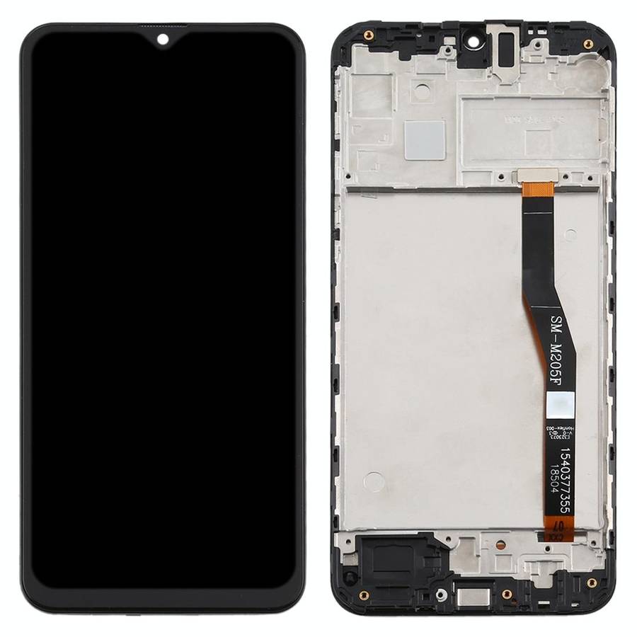 TFT LCD Screen for Samsung Galaxy M20 Digitizer Full Assembly with Frame (Black)