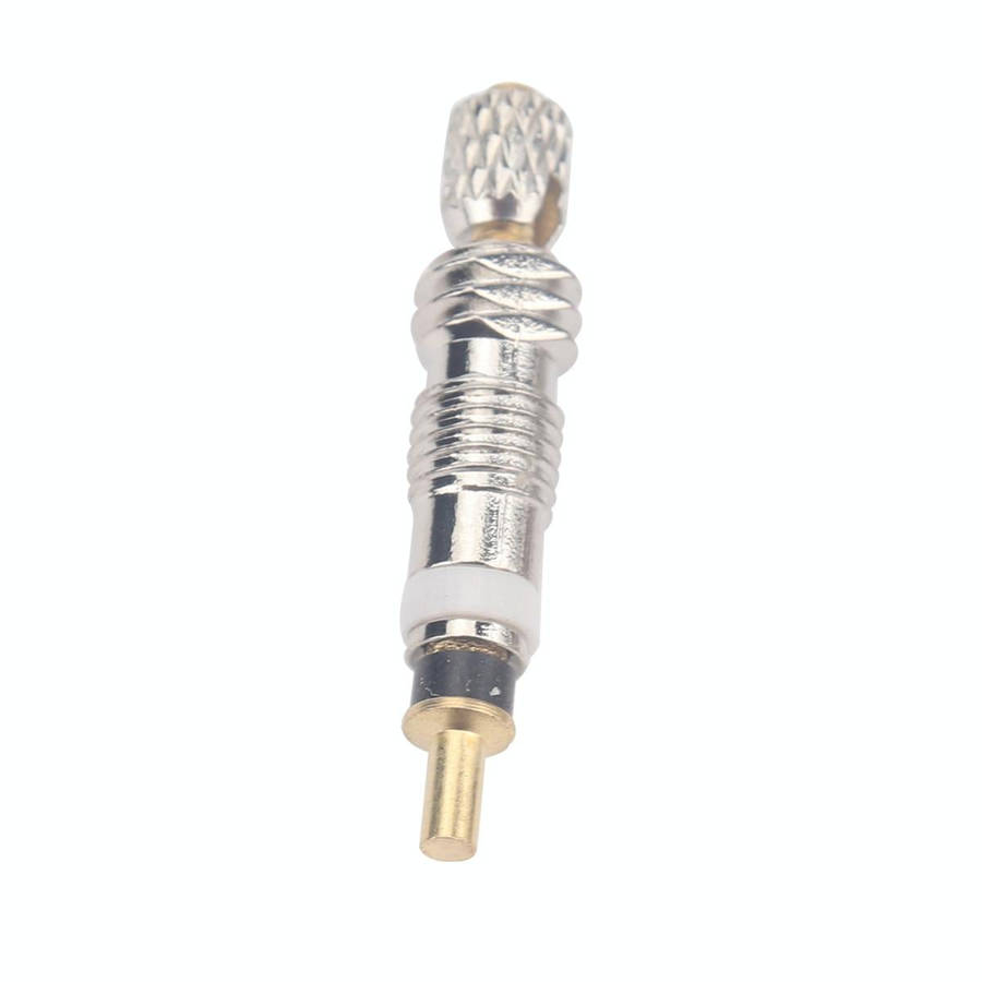 A5586 10 PCS Bicycle French Valve Core with Red Disassembly Tool