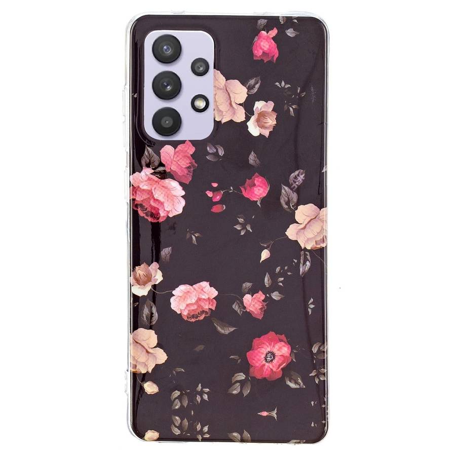 For Samsung Galaxy A32 5G Luminous TPU Mobile Phone Protective Case(Rose)