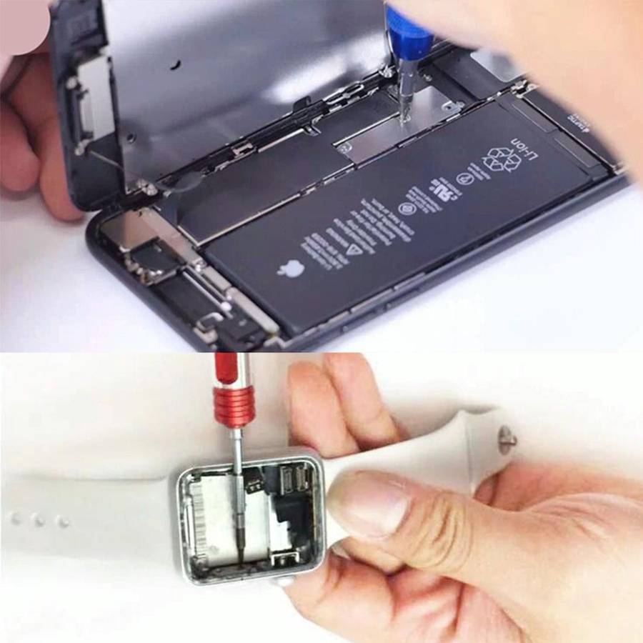 JF-iphone7 Tri-point 0.6 Part Screwdriver for iPhone 7 & 7 Plus & Apple Watch(Gold)