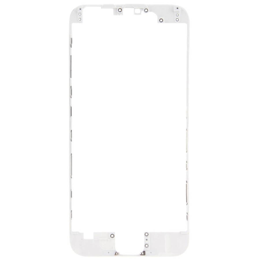 Front LCD Screen Bezel Frame for iPhone 6(White)