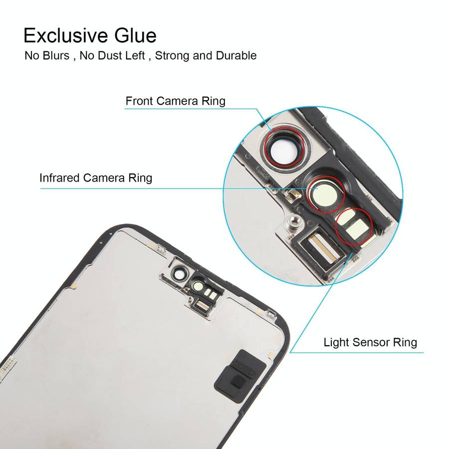 For iPhone 15 Plus Original LCD Screen with Digitizer Full Assembly