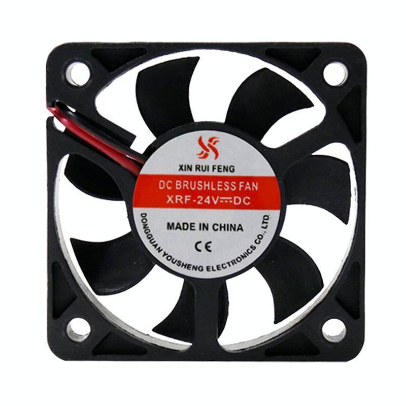 3pcs XIN RUI FENG 12V Oil Bearing 5cm Silent DC Cooling Fan