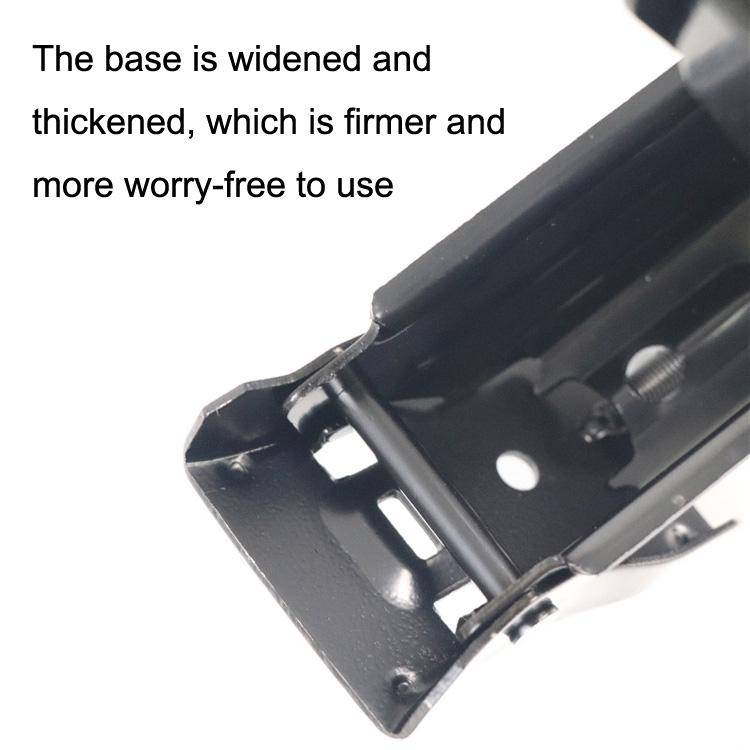 Portable Car Jack Z Type Hand Crank Tire Changing Tool(Black)