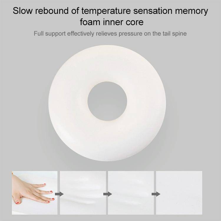 Anti-Decubitus Cushion Memory Foam Circle Chair Cushion(Blue)