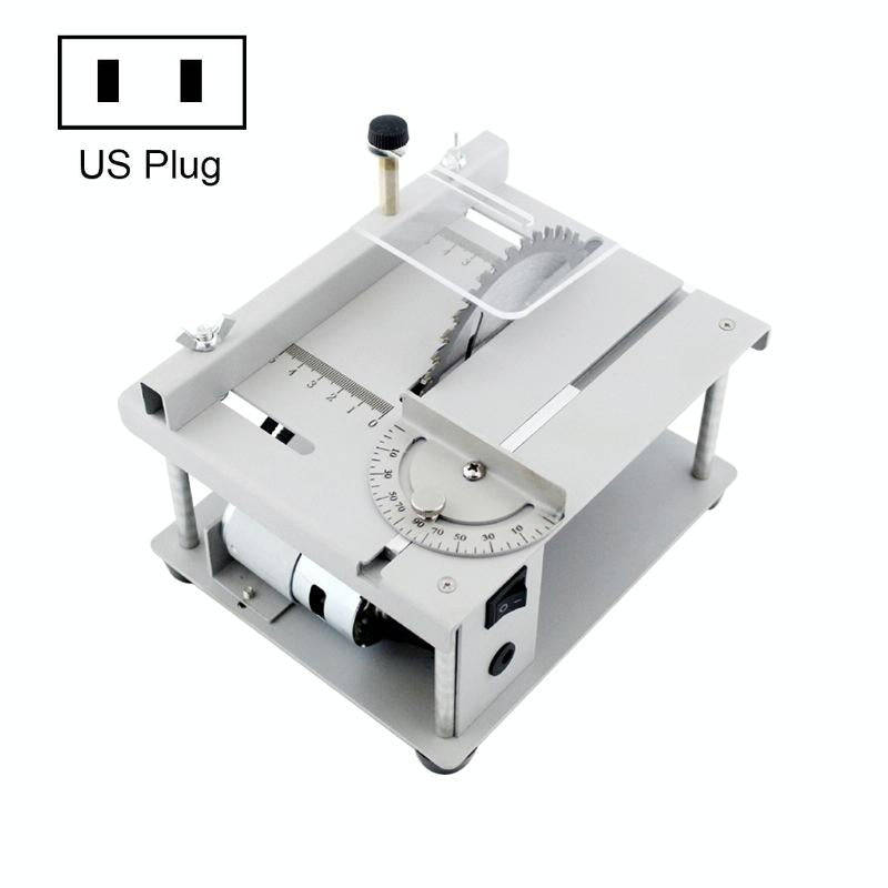 150W Miniature Precision Table Saw Mini Chainsaw Portable Woodworking Sliding Table Saw Multifunc...