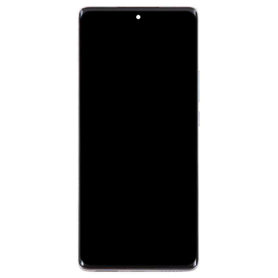 Original LCD Screen For Huawei nova 10 Digitizer Full Assembly with Frame(Silver)