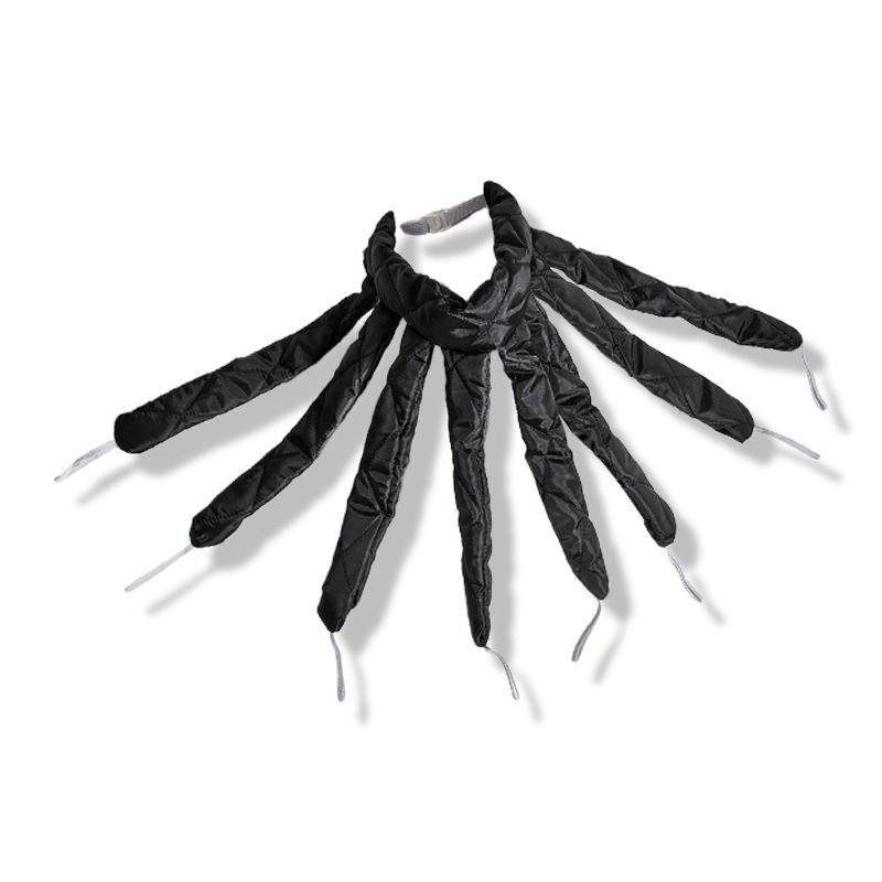 Head-mounted Squid Sponge Curling Iron(Black)