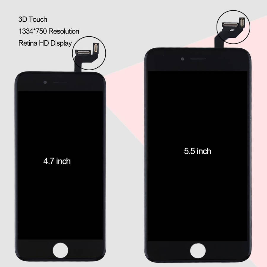 Original LCD Screen for iPhone 6S Plus with Digitizer Full Assembly (Black)