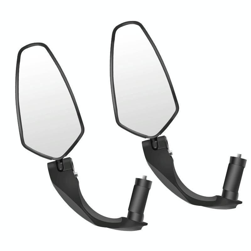 1 Pair WEST BIKING Bicycle Rearview Mirror Adjustable Mirror Mountain Bike Foldable Rearview Mirr...