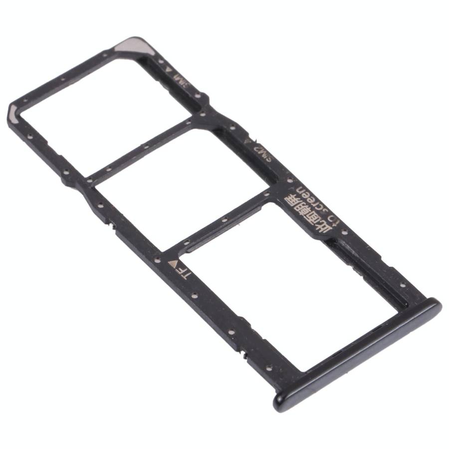 SIM Card Tray + SIM Card Tray + Micro SD Card Tray for Huawei Enjoy 8 (Black)