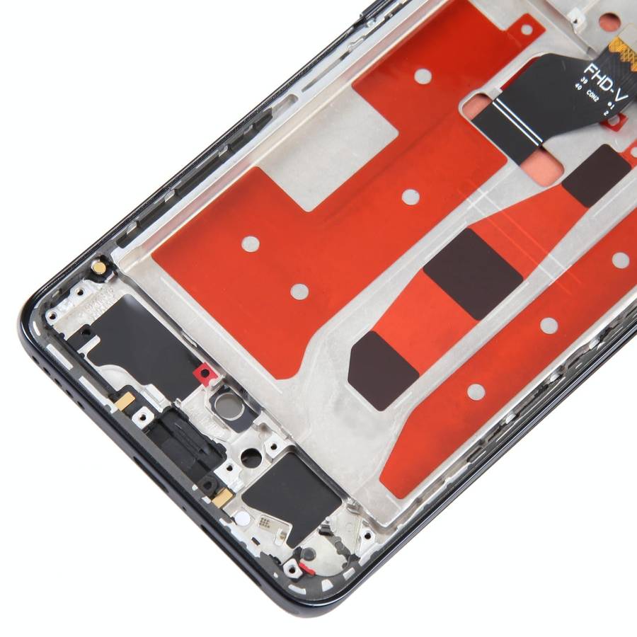 Original LCD Screen For Honor 60 Pro Digitizer Full Assembly with Frame(Black)