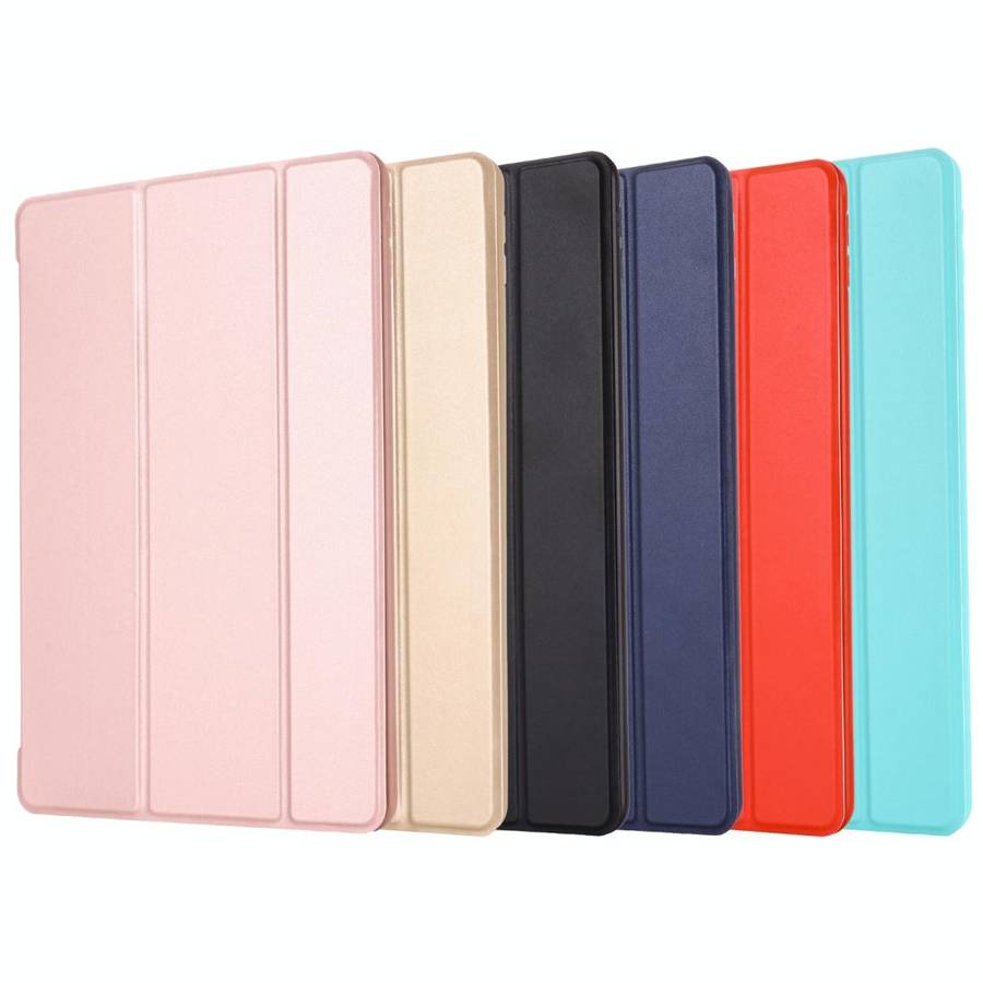 For iPad 10.2 2021 / 2020 / 2019 GEBEI Shockproof Horizontal Flip Leather Case with Three-folding...