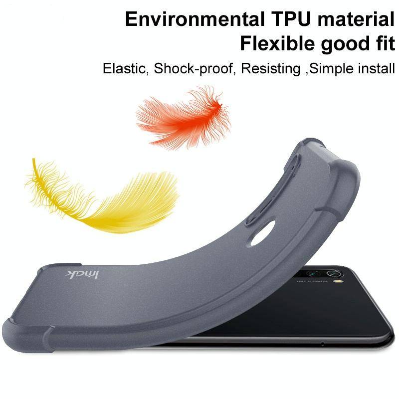 For ZTE nubia Red Magic 8 Pro 5G imak Shockproof Airbag TPU Phone Case(Matte Grey)