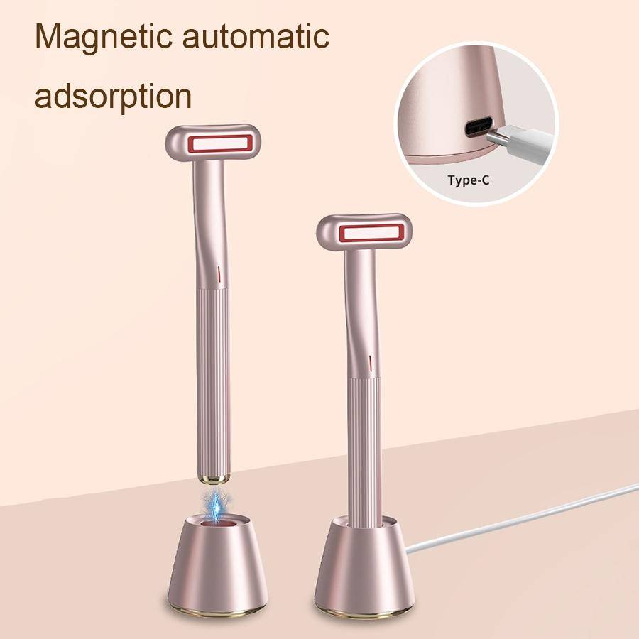 1605 Multifunctional Rotating EMS Micro-Current Radio Frequency Beauty Instrument(Purple)