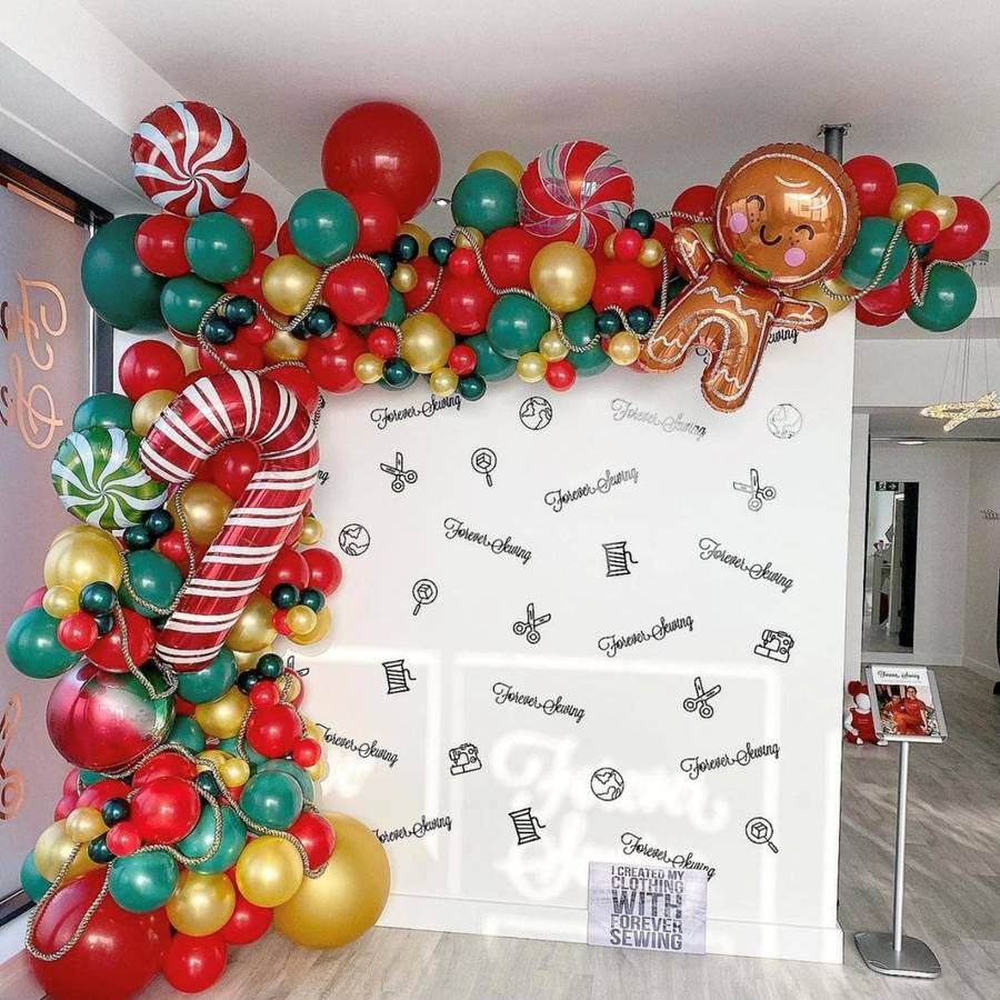 DZ-033 Christmas Balloon Garland Arch Set