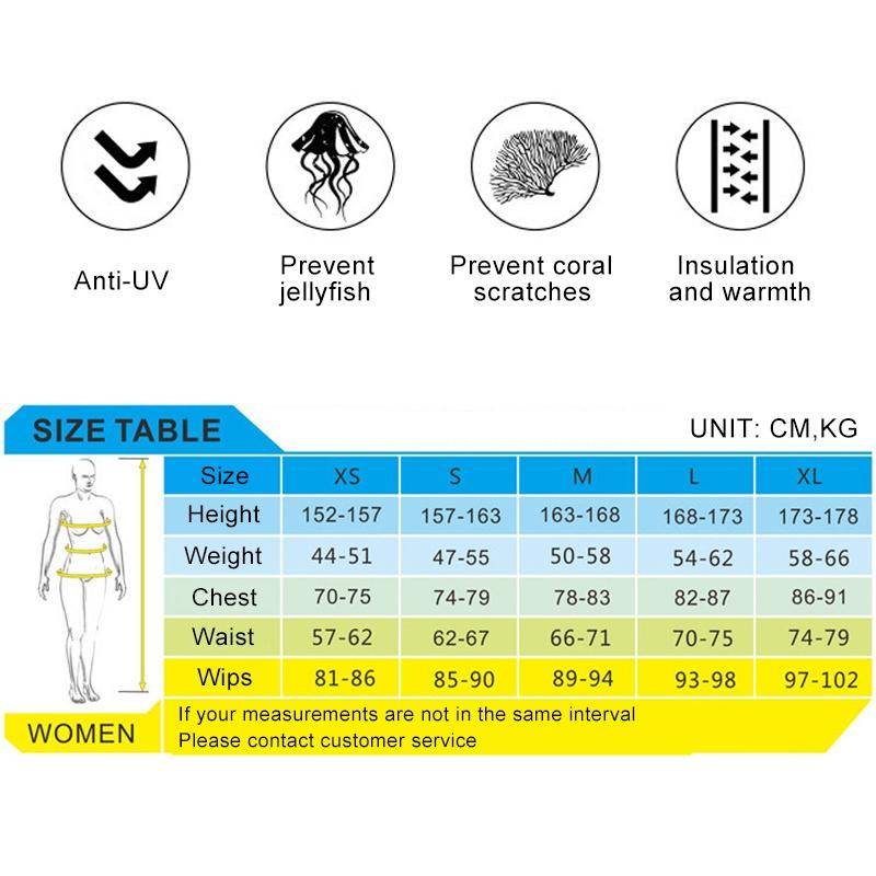 SLINX 1710 3mm Neoprene Super Elastic Wear-resistant Warm Contrast Long-sleeved One-piece Diving ...